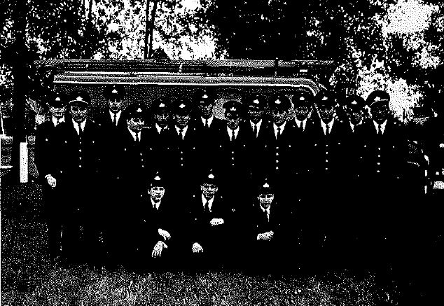 Mitglieder der Freiwilligen Feuerwehr Echtz (1968)