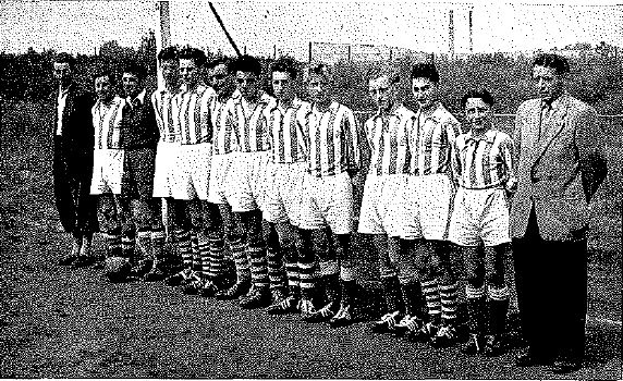 A/B Jugendmannschaft - Pokalmeister des Kreises Düren 1954 / 55