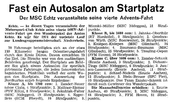 Zeitungsbericht