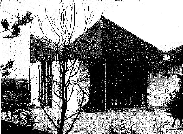Die Leichenhalle auf dem neuen Friedhof
