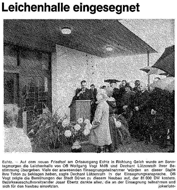 Leichenhalle neuer Friedhof