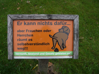 Hundekot usw.